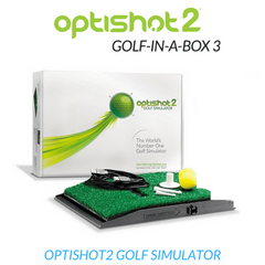 OptiShot 2 Golf In a Box 3 Simulator Package
